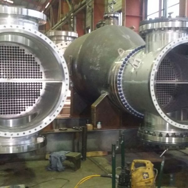 Costruzione scambiatori di calore presso lo stabilimento Brembana & Rolle S.p.A di Bergamo